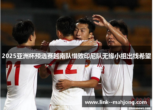 2025亚洲杯预选赛越南队惜败印尼队无缘小组出线希望
